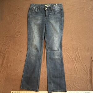 Vintage‎ America Boho Bootcut Jeans Dark Wash Denim Women's